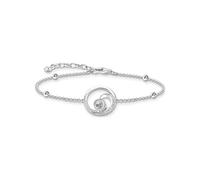Thomas Sabo Armband Welle mit Steinen Recyceltes 925 Silber A2045-051-14-L19V