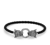 THOMAS SABO Armband Talisman schwarz 925 Sterlingsilber, Geschwärzt