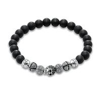 THOMAS SABO Armband Totenkopf 925 Sterlingsilber