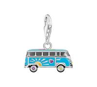 THOMAS SABO Charm-Anhänger Original Volkswagen Hippie-Bus, Silber