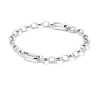 THOMAS SABO Charm-Armband mit einem Connect Link Silber Recyceltes 925 Silber