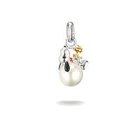 Thomas Sabo Charm - Perle Snoopy & Woodstock Santa Edition PEANUTS Connect - CC1308-427-14 rot
