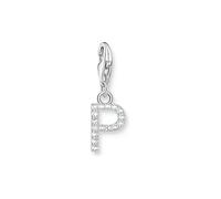 Thomas Sabo Anhänger Charm-Club 925 Sterling Silber Zirkonia Weiß 1953-051-14