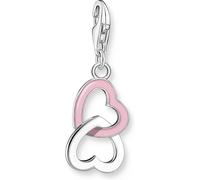 Thomas Sabo Anhänger Charm-Club 925 Sterling Silber Kaltemail Pink Charmista Charms 2013-007-9