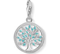 Thomas Sabo Damen Charm-Anhänger Tree of Love Türkis 925 Sterling Silber 1469-041-17