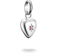 Thomas Sabo Charm 925er Silber, recycelt rot Damen