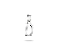 THOMAS SABO Charm-Anhänger Buchstabe D Connect Silber Recyceltes 925 Silber