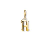 Thomas Sabo Charm-Anhänger Buchstabe H 925 Sterlingsilber vergoldet 1614-414-39