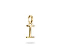 Thomas Sabo Charm-Anhänger Buchstabe I Connect, vergoldet 18k, recyceltes 925 Silber