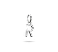 THOMAS SABO Charm-Anhänger Buchstabe R Connect Silber Recyceltes 925 Silber