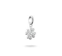 Thomas Sabo Anhänger CC1281-051-14 Glücksklee mit Steinen recyceltes 925er Silber