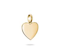 Thomas Sabo Charm-Anhänger Herz CC1272-413-39 925er Silber (recycelt) 18k vergoldet