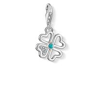 Thomas Sabo Charm-Anhänger Kleeblatt Charm Club 925 Sterling Silber 1448-405-14