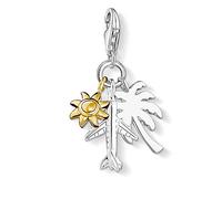 Thomas Sabo 1430-413-21 - Sonne, Flugzeug, Palme - Charm-Anhänger