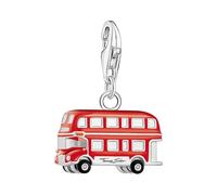 Thomas Sabo Charm-Anhänger roter LONDON Bus Silber rot 2119-007-10