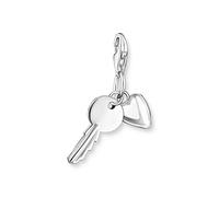 THOMAS SABO Charm-Anhänger Schlüssel mit Herz silber 925 Sterlingsilber
