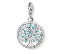 Thomas Sabo Damen Charm-Anhänger Tree of Love Türkis 925 Sterling Silber 1469-041-17
