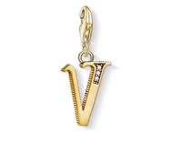 Thomas Sabo Charm-Anhänger Buchstabe V 1628-414-39 Gold