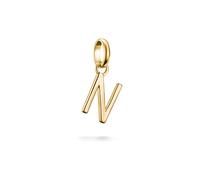 Thomas Sabo Connect CC1220-413-39 - Buchstabe N - Charm mit Öse - Silber & Gelbgold Verg.