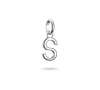 Thomas Sabo Charm Club Connect Charm-Anhänger Buchstabe S Recyceltes 925 Silber CC1225-001-21
