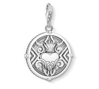 Thomas Sabo 1748-637-21 Charm-Anhänger Herz mit Flammen Silber