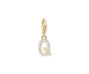 Thomas Sabo Charm - Charmista Buchstabe Q - 1980-414-14 gold