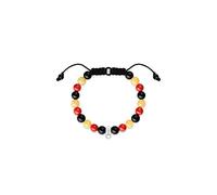 Thomas Sabo Charm Club Armband Mehrfarbig, 925 Sterlingsilber, geschwärzt, Nylon, 24cm, X0260-962-7-L24v