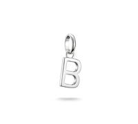 Thomas Sabo Charm Club Connect Charm-Anhänger Buchstabe B Recyceltes 925 Silber CC1208-001-21