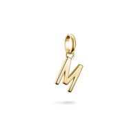 THOMAS SABO Charm Club Connect Charm-Anhänger Buchstabe Recyceltes 925 Silber