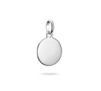 THOMAS SABO Charm Club Connect Charm-Anhänger Coin und Herz Recyceltes 925 Silber