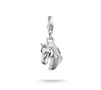 THOMAS SABO Charm Club Original Charm Anhänger Kollektion Western & Talisman aus 925 Sterling Silber (Pferdekopf)