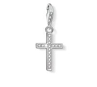 Thomas Sabo Damen Charm-Anhänger Kreuz Charm Club 925 Sterling Silber 0049-051-14