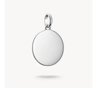 THOMAS SABO Charm-Anhänger Coin groß Connect Silber Recyceltes 925 Silber