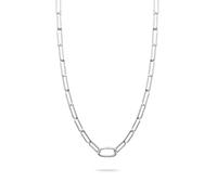 Thomas Sabo Charm-Kette Charm Club Connect Paperclip – 925er Silber (recycelt) – Gr. 50