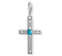 Thomas Sabo - 1677-878-17 - Charm-Anhänger - Kreuz - türkis