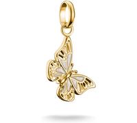 Thomas Sabo Charm-Anhänger Schmetterling CC1265-427-14 18k vergoldet Kaltemail recyceltes 925 Silber