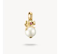 Thomas Sabo Charm - Perle mit Schleife - CC1323-430-14 gold