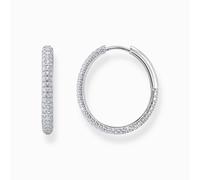 Thomas Sabo Creolen CR732-051-14 925 Sterlingsilber mit weißem Zirkonia-Pavé