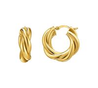 Thomas Sabo CR742-413-39 HOOP EARRINGS Creolen - Silber + 750er Vergoldung -