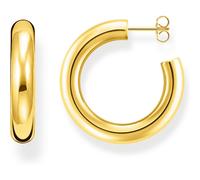 Thomas Sabo Creolen Chunky mittel, gold gelbgoldfarben