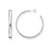 Thomas Sabo Creolen Chunky groß, silber silberfarben