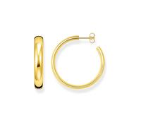 Thomas Sabo Creolen Chunky mittelgroß, gold gelbgoldfarben