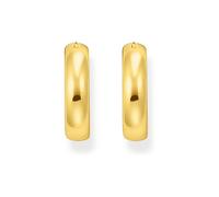 Thomas Sabo Creolen Chunky-Design vergoldet gelbgoldfarben CR746-413-39