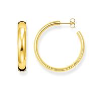 Thomas Sabo Creolen Chunky mittelgroß, gold gelbgoldfarben