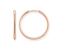 THOMAS SABO Paar Creolen »Classic CR607-415-12, Klein CR608-415-12, Groß CR610-415-12«, gold, 25