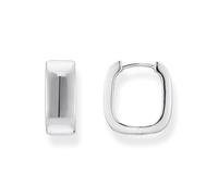 Thomas Sabo Creolen CR744-001-21 mit eckiger Form Recyceltes 925er Silber Damen