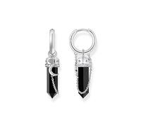 Thomas Sabo Schmuck CR722-641-11 Damen-Ohrringe Creolen Silber mit Onyx