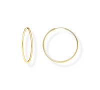 THOMAS SABO Creolen mittelgroß vergoldet 925 Sterlingsilber, 750 Gelbgold Vergoldung