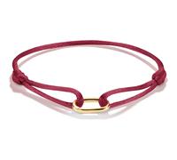 THOMAS SABO Textil-Armband Connect Vergoldet Rot C1210-413-50-L24V