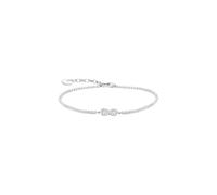 Thomas Sabo Damen-Armband 89201863 – 925er Silber mit Zirkonia – One Size